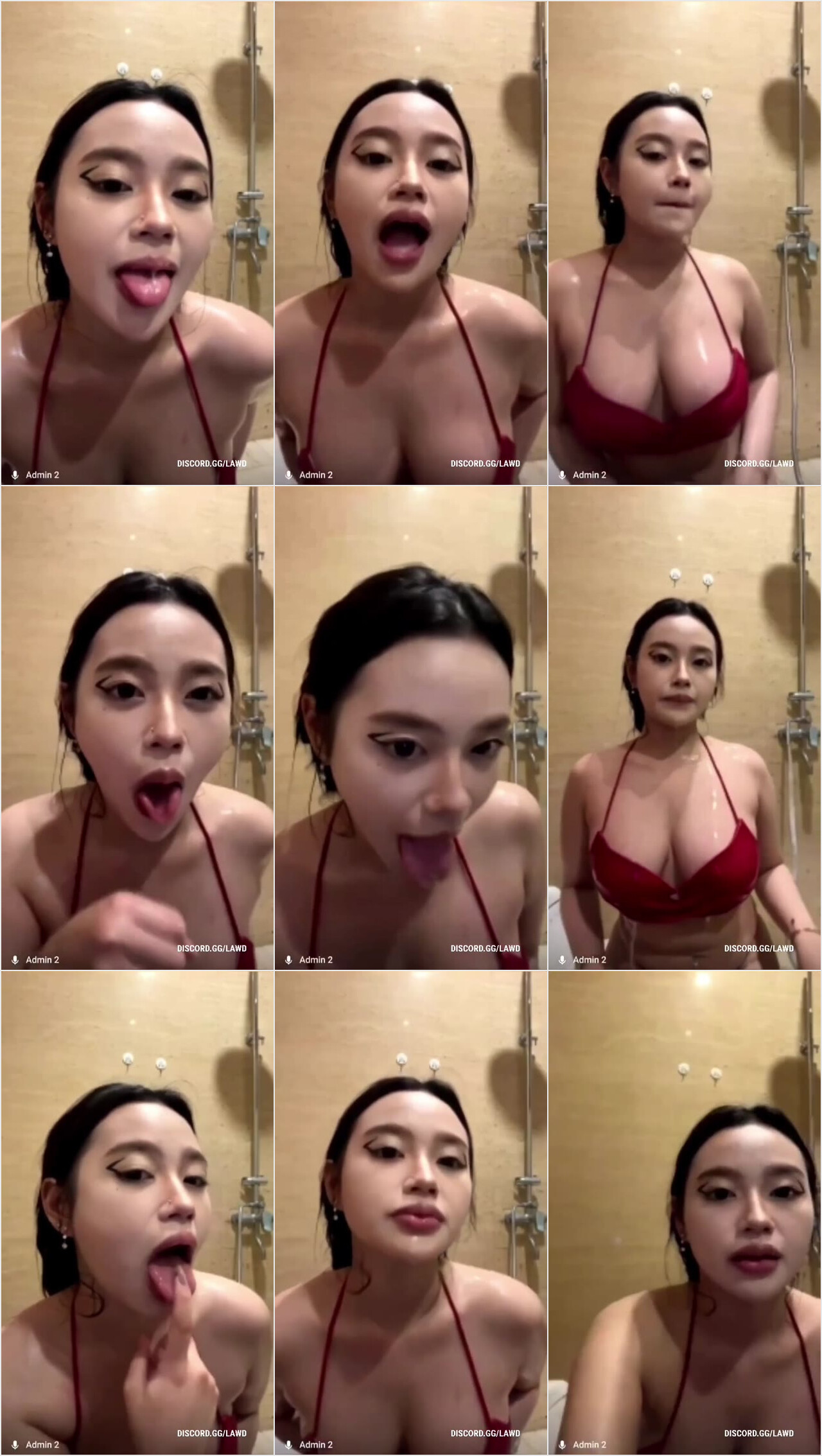 Selebgram Keyshitt BH Merah Hot live