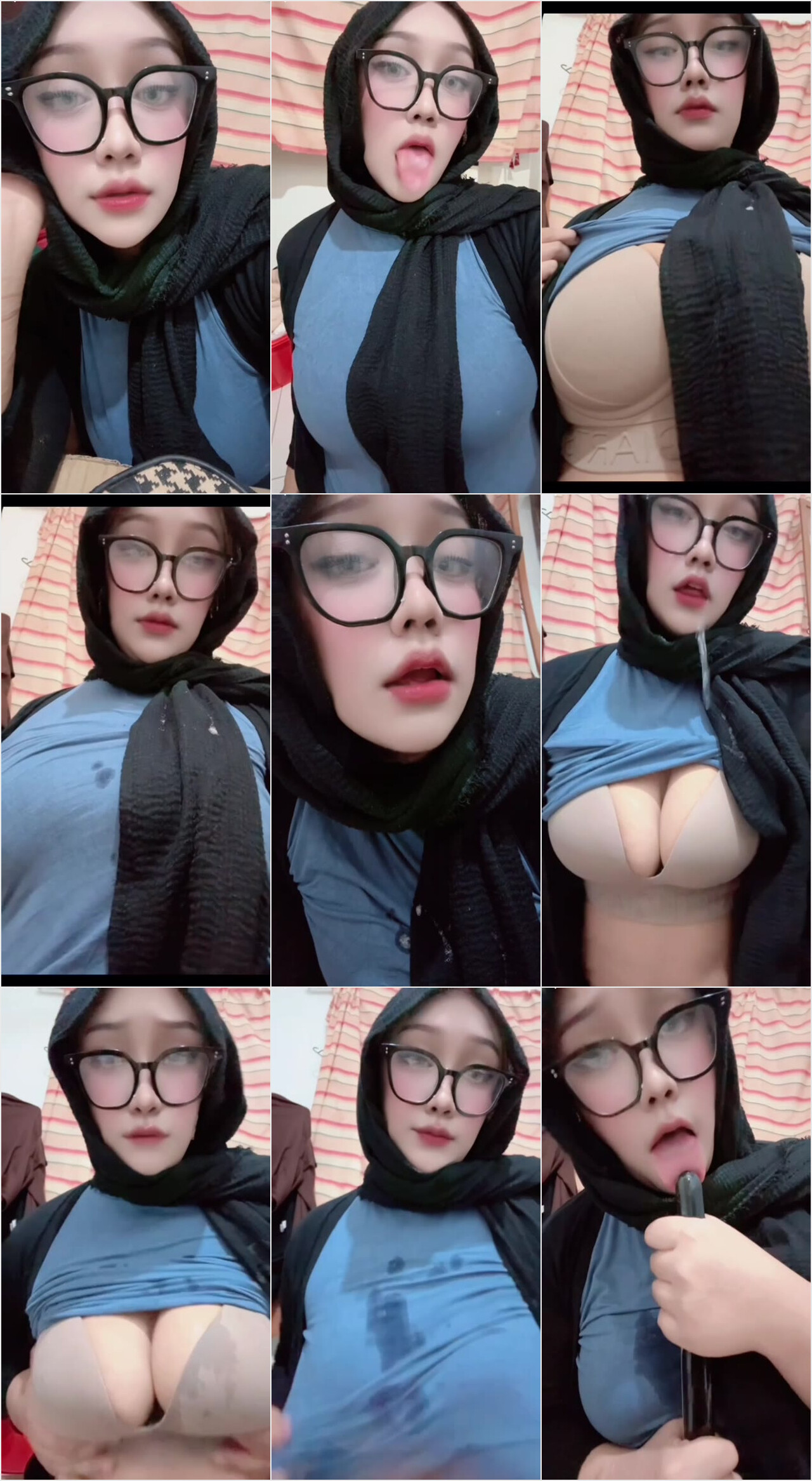 Bela Hijaber Tobrut Ngemut Dildo